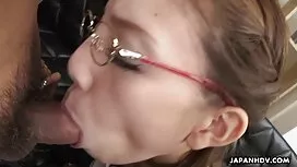 Bespectacled持っていましたへ ...